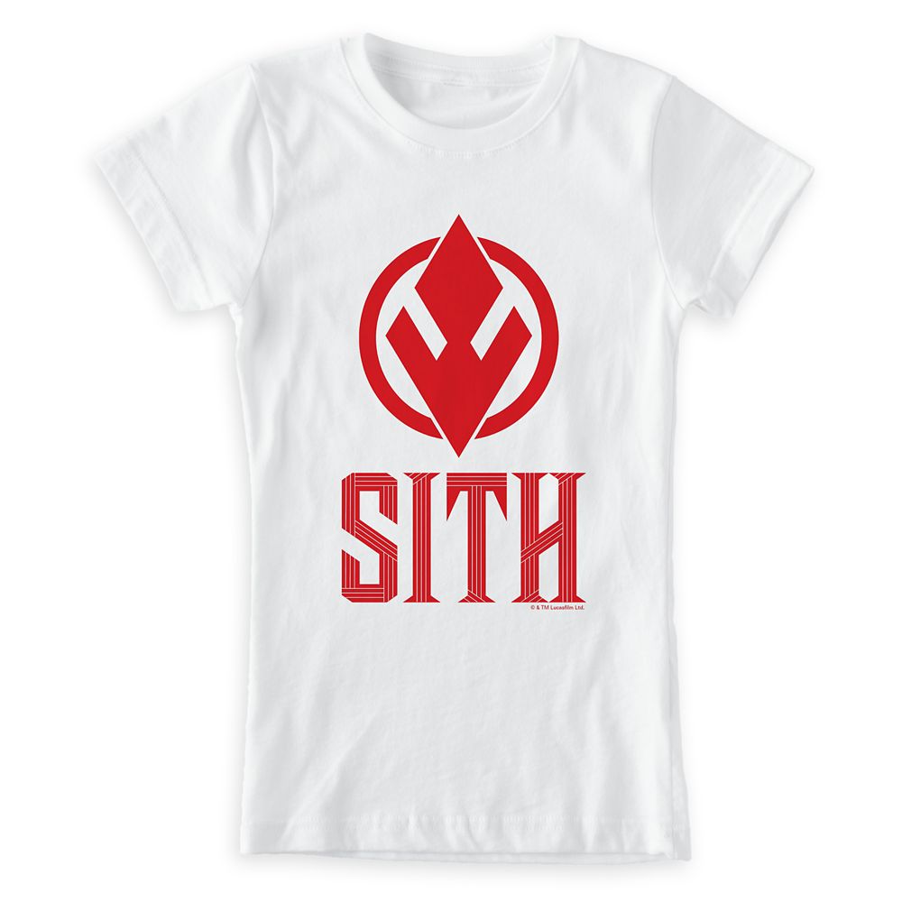 Sith Trooper Emblem T-Shirt for Girls  Star Wars  Customizable Official shopDisney