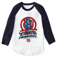Captain America: ''The Captain Will Make It Happen'' Raglan T-Shirt for Men – Customizable