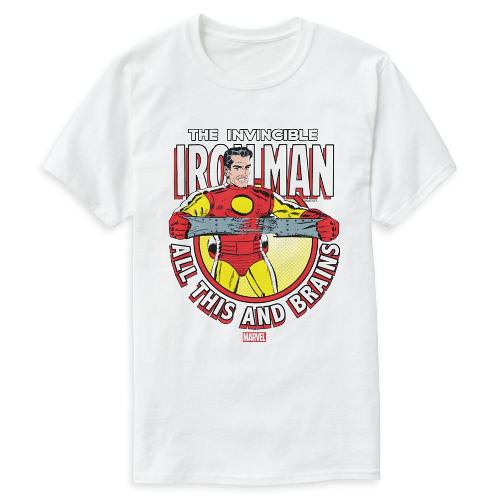 Iron Man: All This and Brains T-Shirt for Men  Customizable Official shopDisney