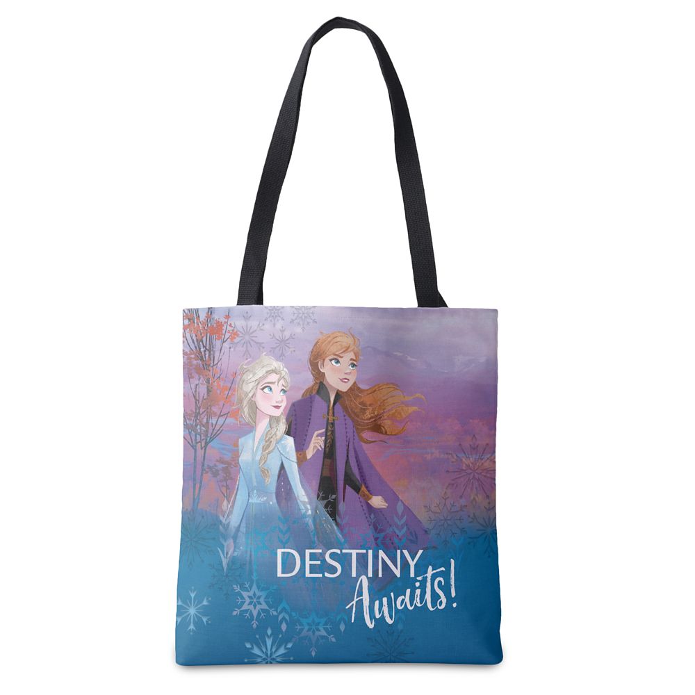 Elsa and Anna Destiny Awaits! Tote Bag  Frozen 2  Customizable Official shopDisney