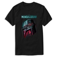 The Mandalorian Helmet Reflections Collage T-Shirt for Men – Star Wars: The Mandalorian – Customized