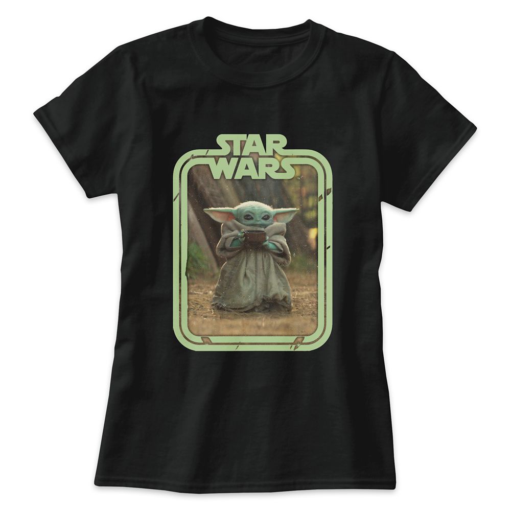 The Child Holding Cup T-Shirt for Women  Star Wars: The Mandalorian  Customized Official shopDisney