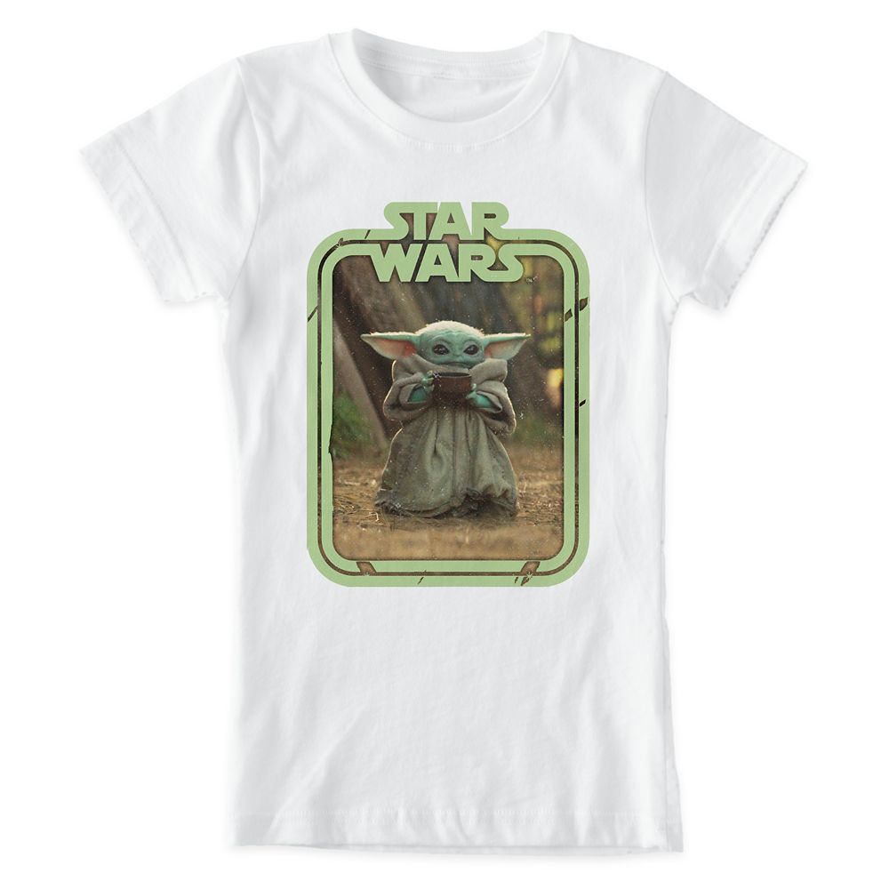 The Child Holding Cup T-Shirt for Kids &ndash; Star Wars: The Mandalorian &ndash; Customized