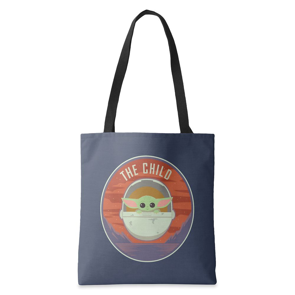 The Child: Mountain Badge Tote Bag &ndash; Star Wars: The Mandalorian &ndash; Customized