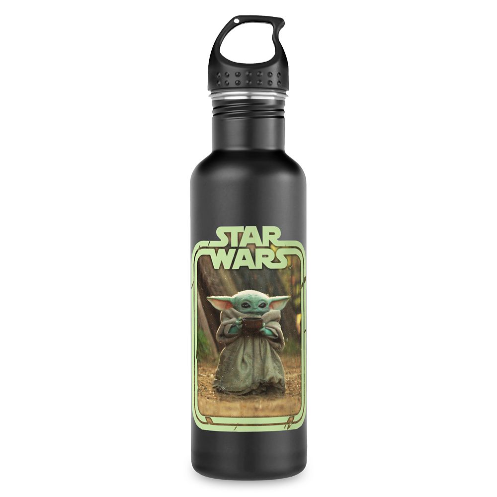 The Child Holding Cup Stainless Steel Water Bottle &ndash; Star Wars: The Mandalorian &ndash; Customized