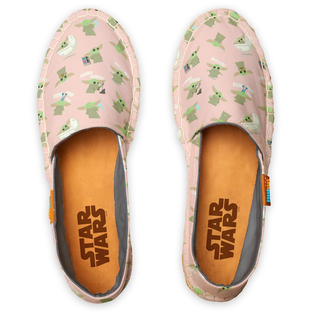 The Child Cartoon Drawings &ndash; Star Wars: The Mandalorian Espadrilles for Adults &ndash; Customized