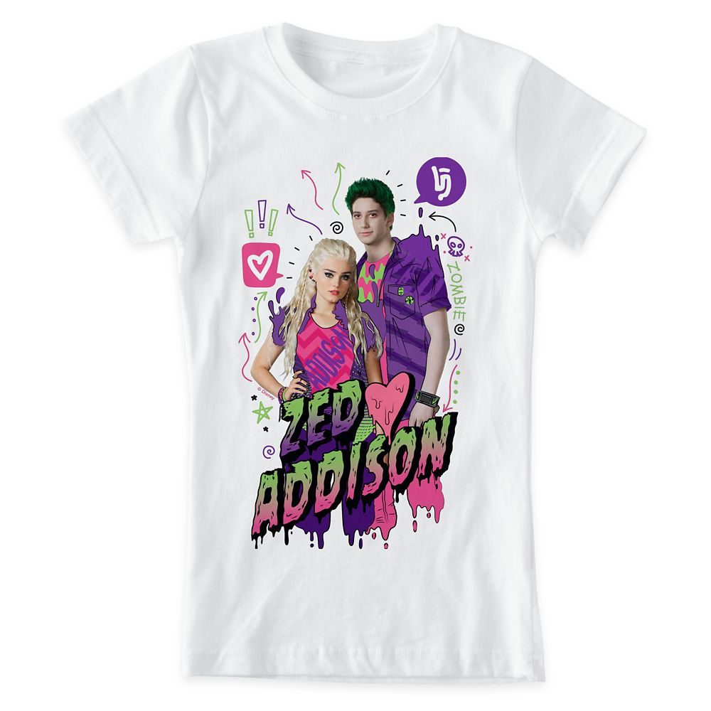 Zombies 2 Zed and Addison Love  Kids T-Shirt for Sale by