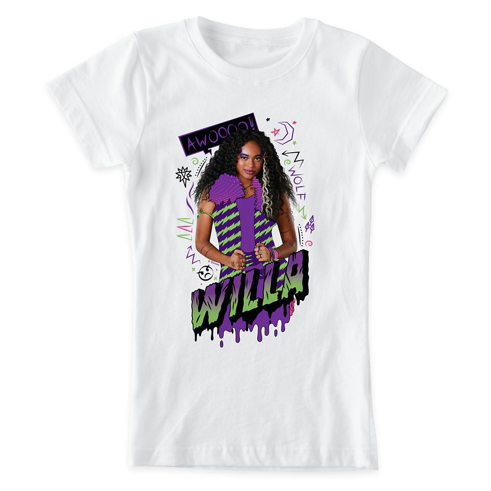 ZOMBIES 2: Willa T-Shirt for Girls  Customized Official shopDisney