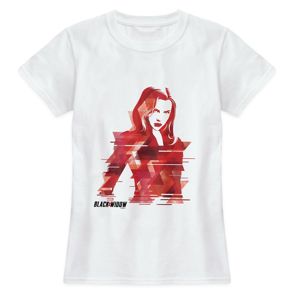 Black Widow Hourglass Textured Portrait T-Shirt for Women – Customized