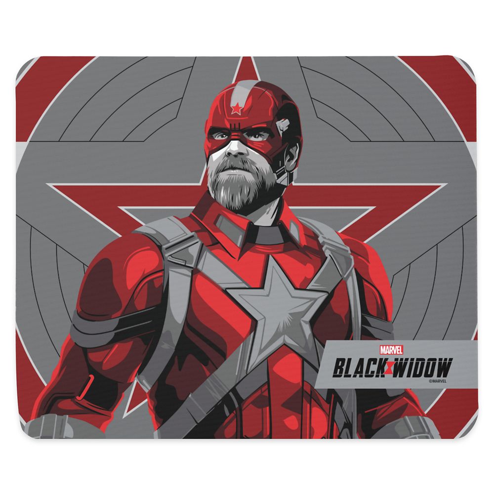 Red Guardian Illustration Mouse Pad  Customized Official shopDisney