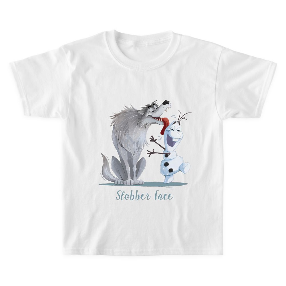 Olaf Licked By Wolf T-Shirt for Boys  Frozen  Customized Official shopDisney