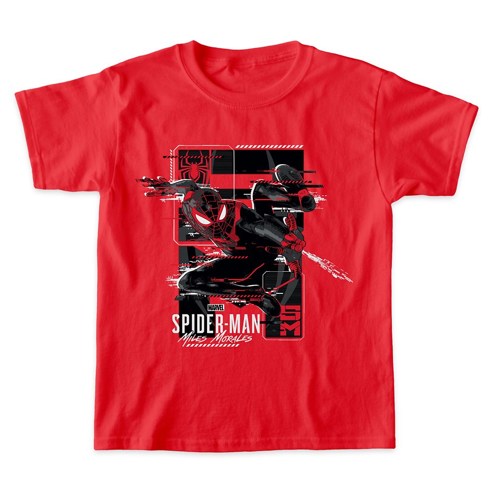 Spider-Man: Miles Morales Web Shooting T-Shirt for Kids  Customized Official shopDisney
