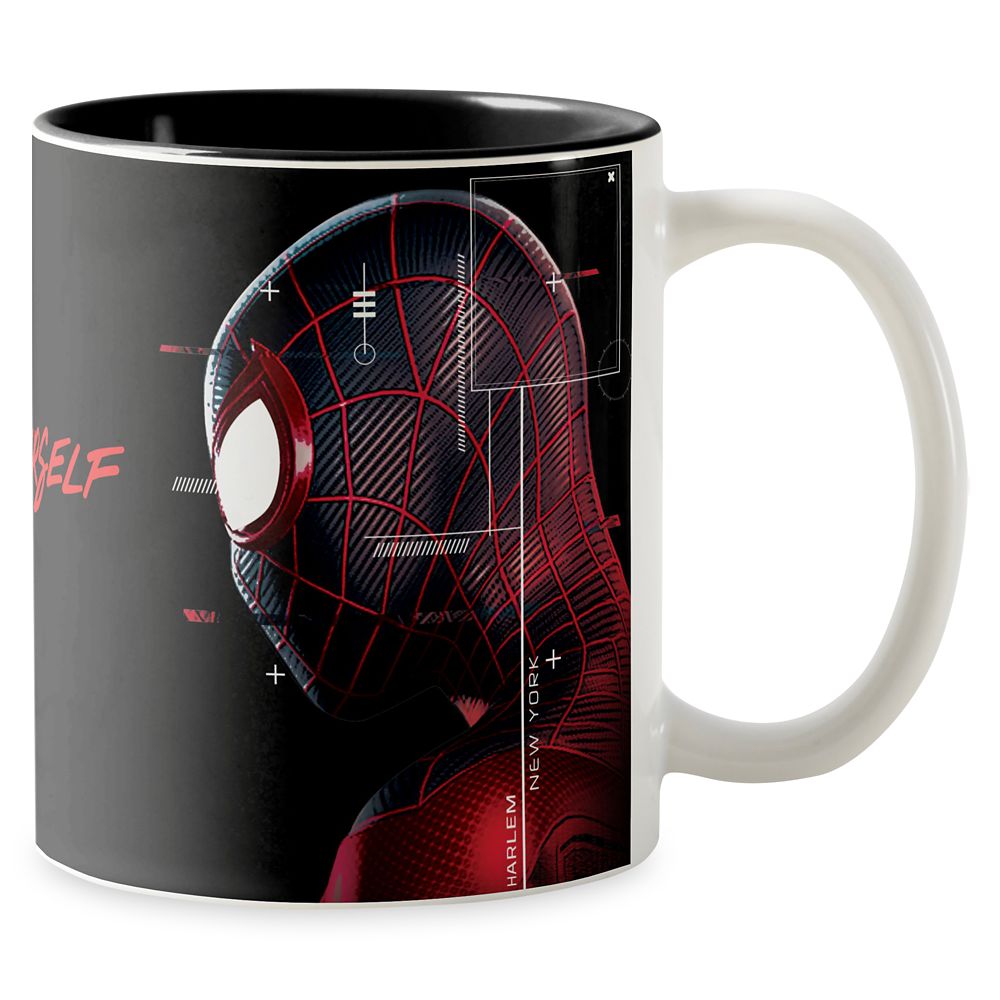 Spider-Man: Miles Morales Glitch Profile Two-Tone Mug  Customized Official shopDisney