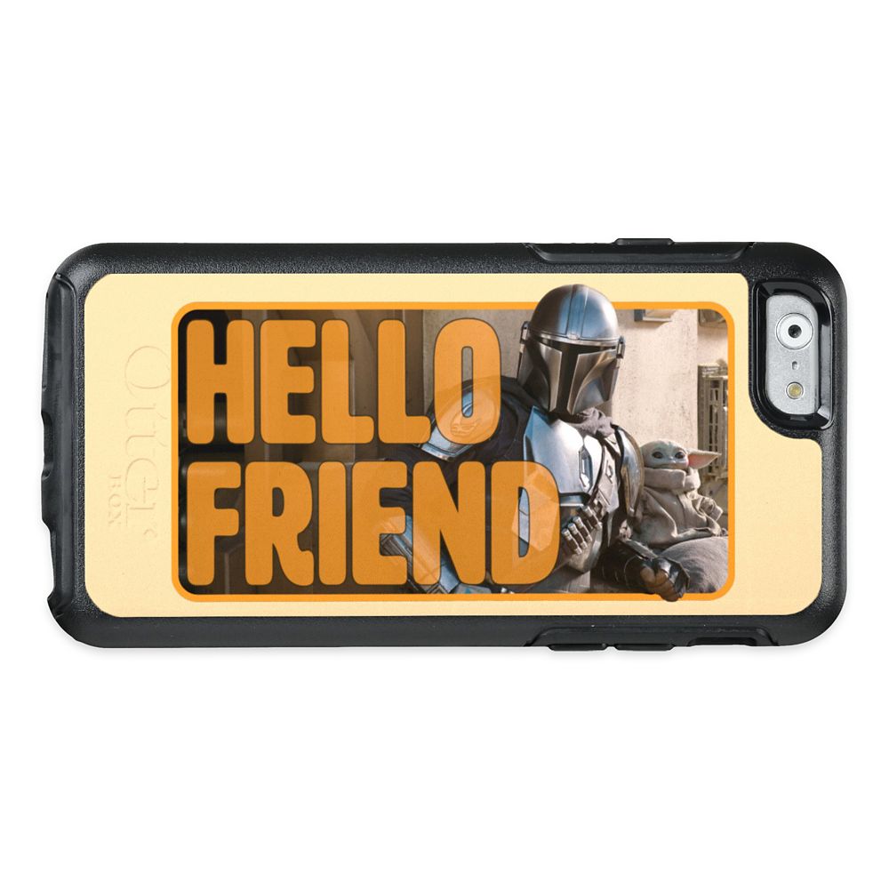 The Mandalorian & The Child Outside Hello Friend OtterBox iPhone Case Customized Official shopDisney