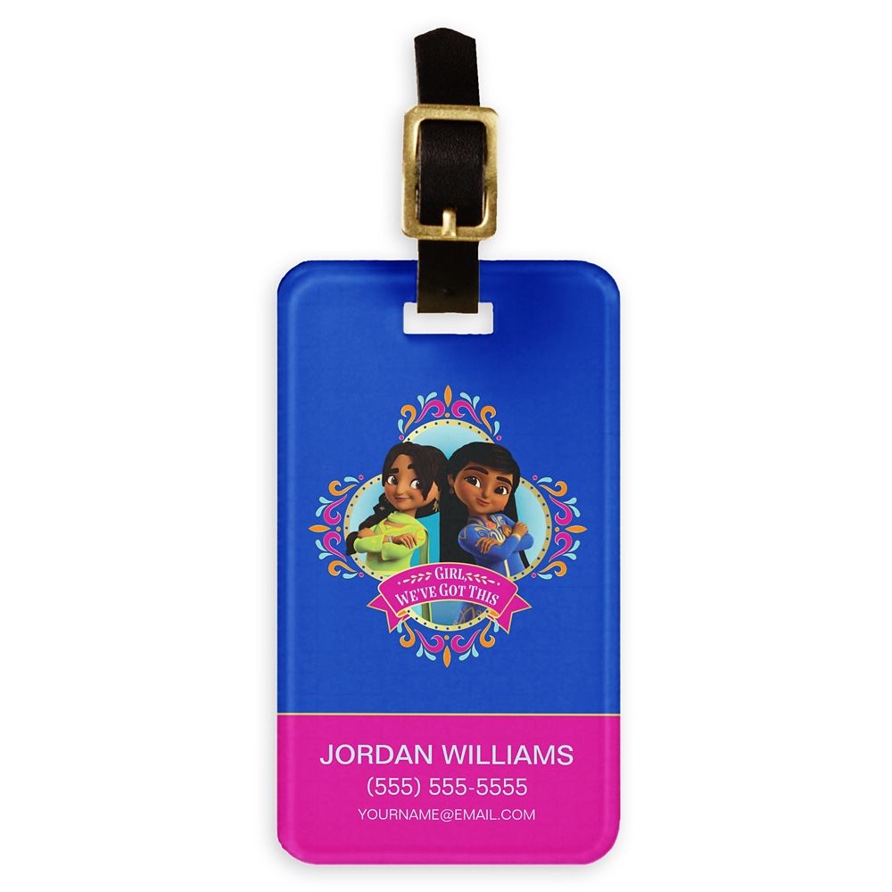 Mira & Priya Weve Got This Luggage Tag Mira, Royal Detective Customized Official shopDisney