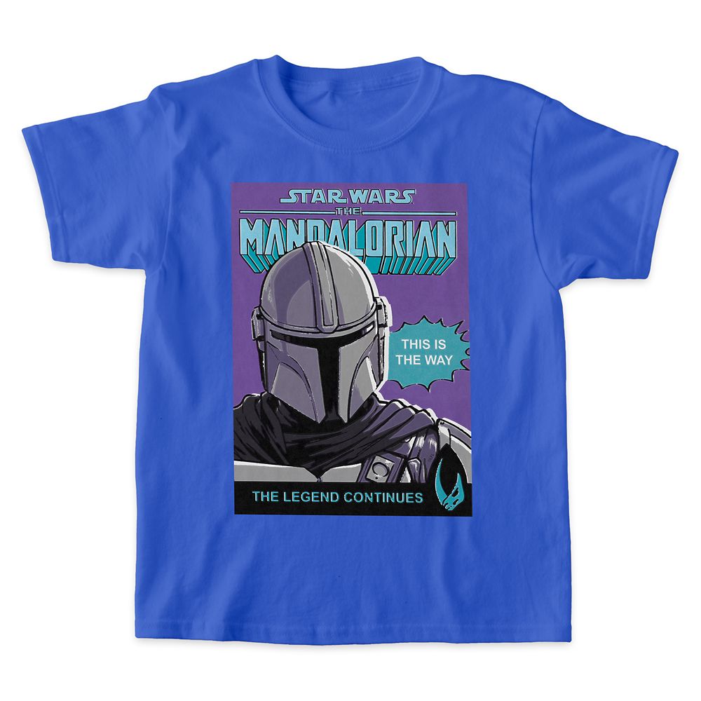 The Mandalorian Comic Book Cover T-Shirt for Kids  Star Wars: The Mandalorian  Customized Official shopDisney