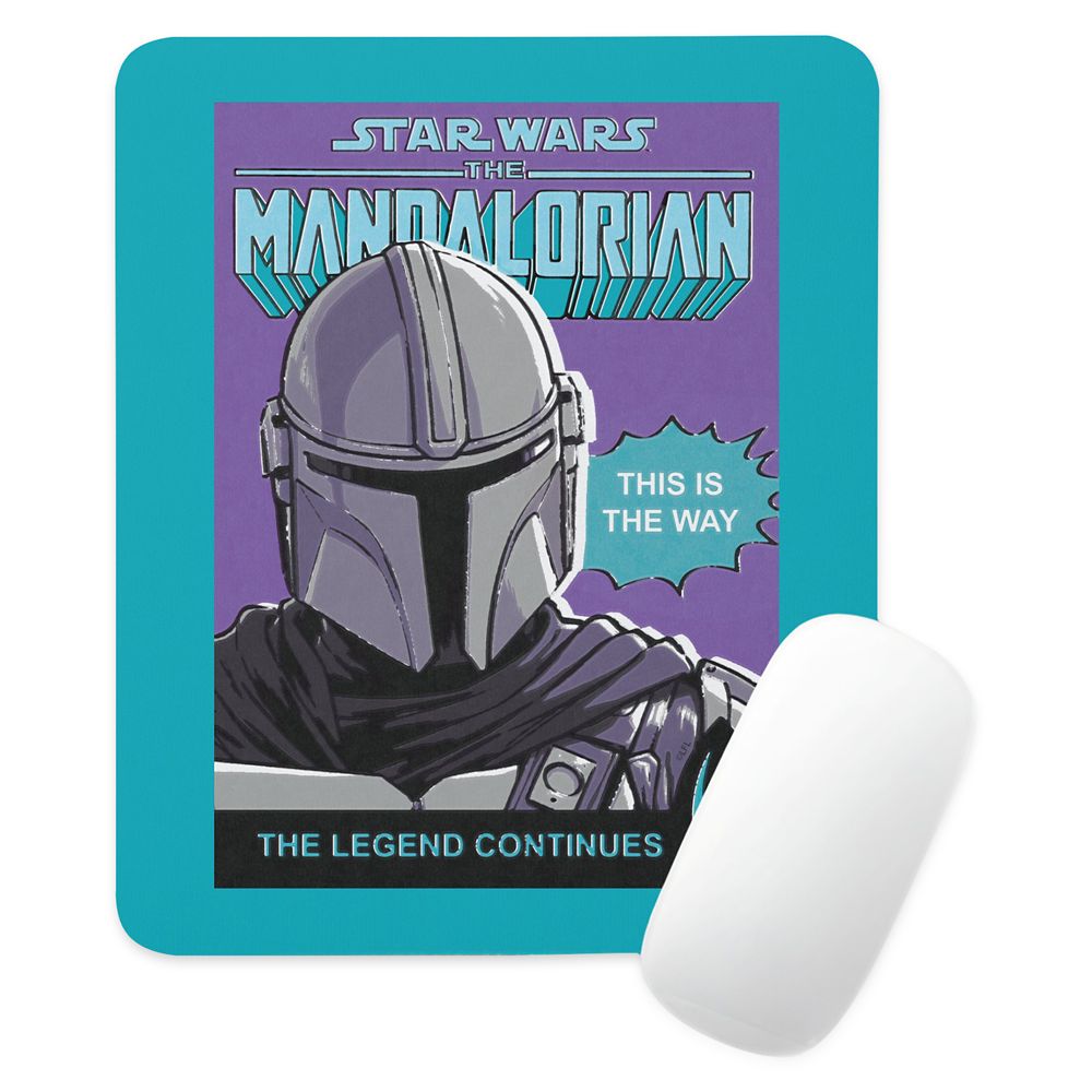 The Mandalorian Comic Book Cover Mouse Pad  Star Wars: The Mandalorian  Customized Official shopDisney