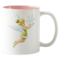 Tinker Bell with Snowflake Holiday Two-Tone Mug – Customized