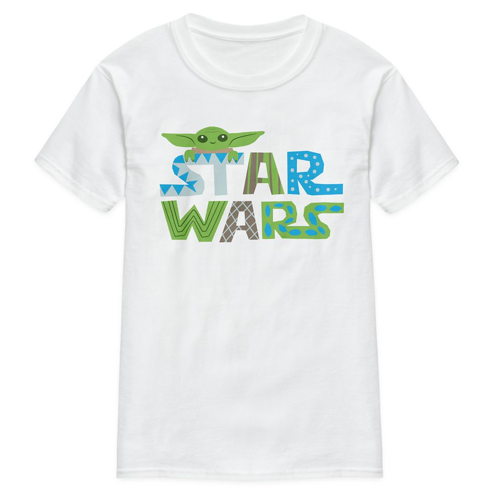 The Child Star Wars Logo T-Shirt for Adults  Star Wars: The Mandalorian  Customized Official shopDisney