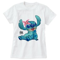 Stitch Crashes Disney T-Shirt for Adults – The Little Mermaid – Customized