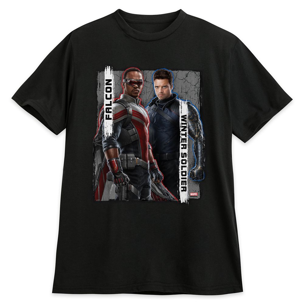 The Falcon and The Winter Soldier Character Badge T-Shirt for Boys  Customized Official shopDisney