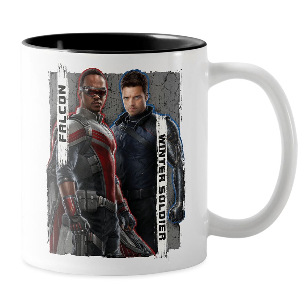 The Falcon and The Winter Soldier Character Badge Two-Tone Coffee Mug  Customized Official shopDisney