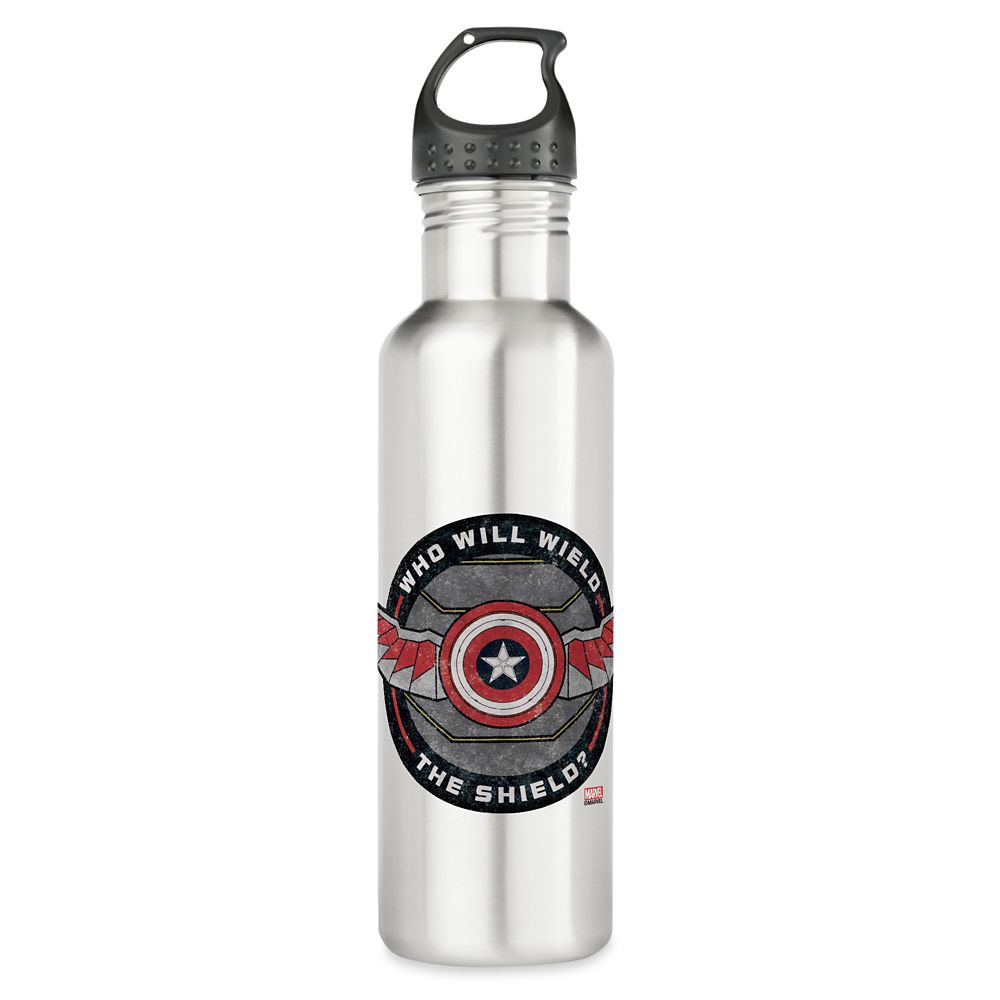 The Falcon and The Winter Soldier: Who Will Wield The Shield? Stainless Steel Water Bottle  Customized Official shopDisney