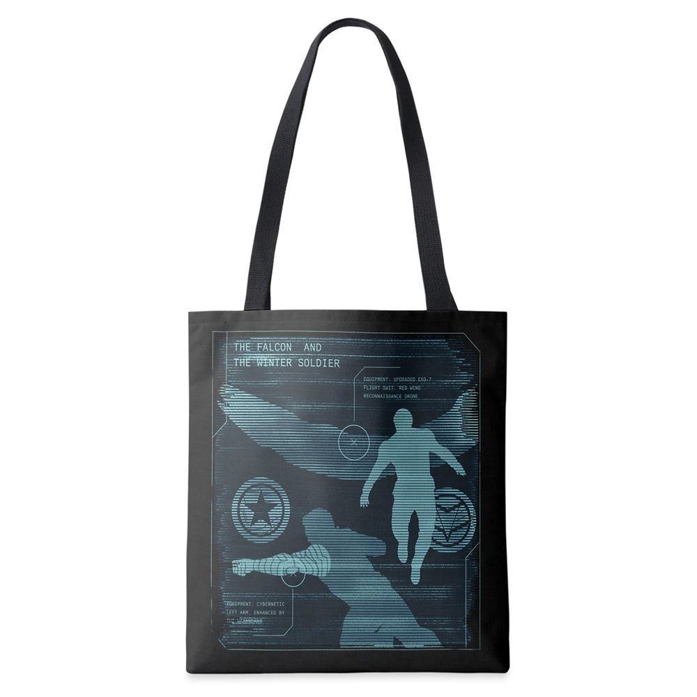 The Falcon and The Winter Soldier Schematic Tote Bag  Customized Official shopDisney