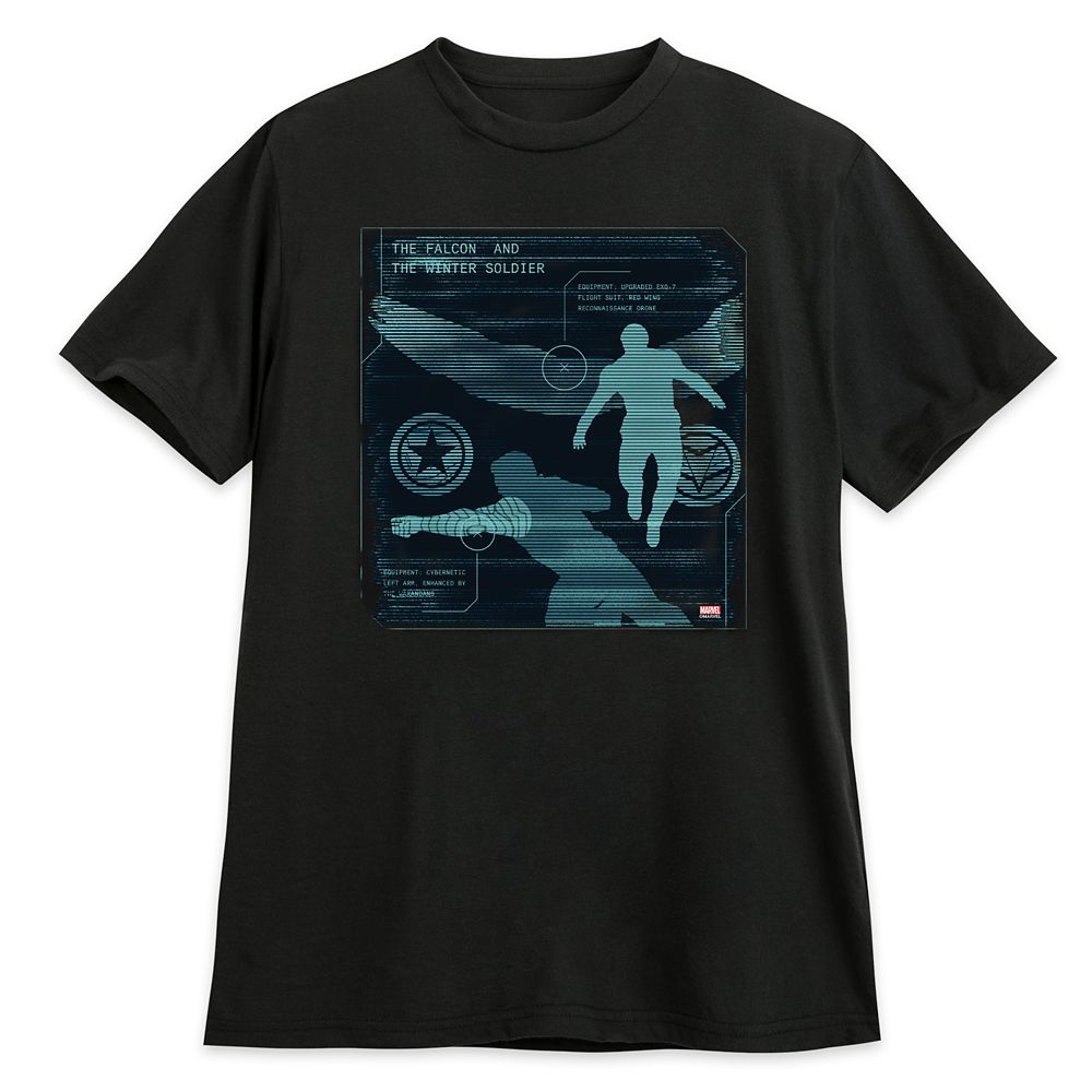 The Falcon and The Winter Soldier Schematic T-Shirt for Boys  Customized Official shopDisney