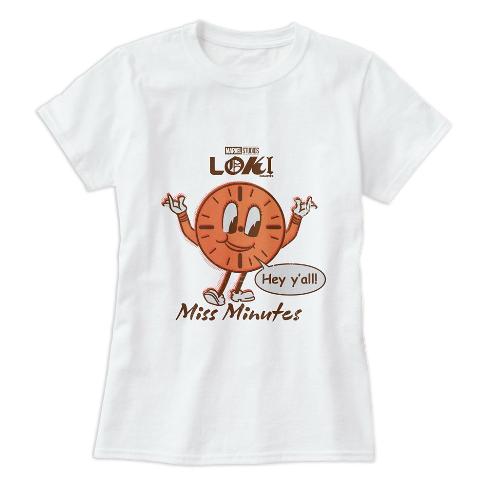 Miss Minutes Cartoon Hey Y all T Shirt for Women Loki