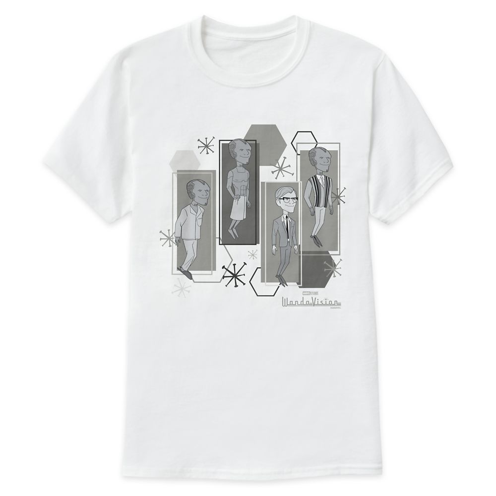 WandaVision: Vision Wardrobe Changes T-Shirt for Men Customized Official shopDisney