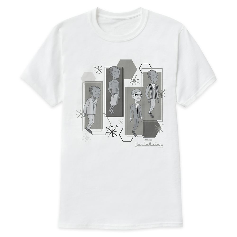 WandaVision: Vision Wardrobe Changes T-Shirt for Men  Customized Official shopDisney