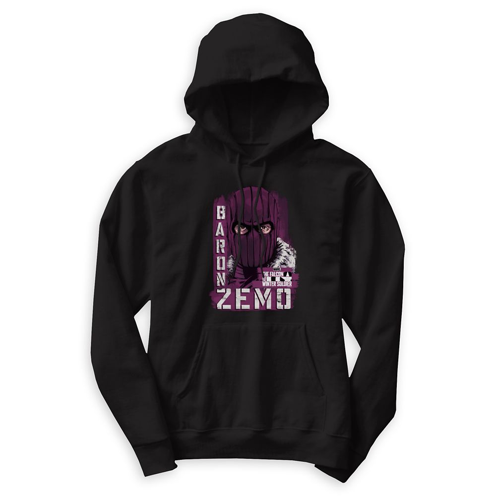 Baron Zemo Illustrated Graphic Hoodie for Men The Falcon and the Winter Soldier Customized Official shopDisney