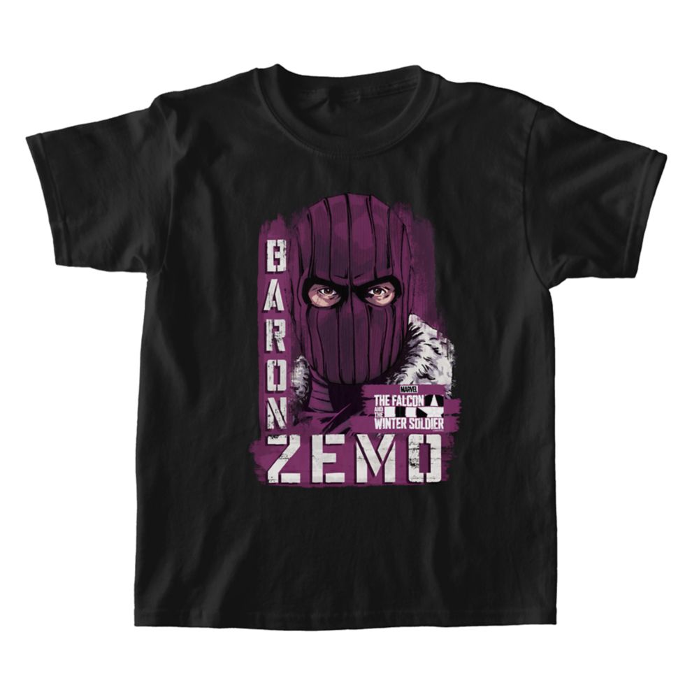 Baron Zemo Illustrated Graphic T-Shirt for Kids &ndash; The Falcon and the Winter Soldier &ndash; Customized
