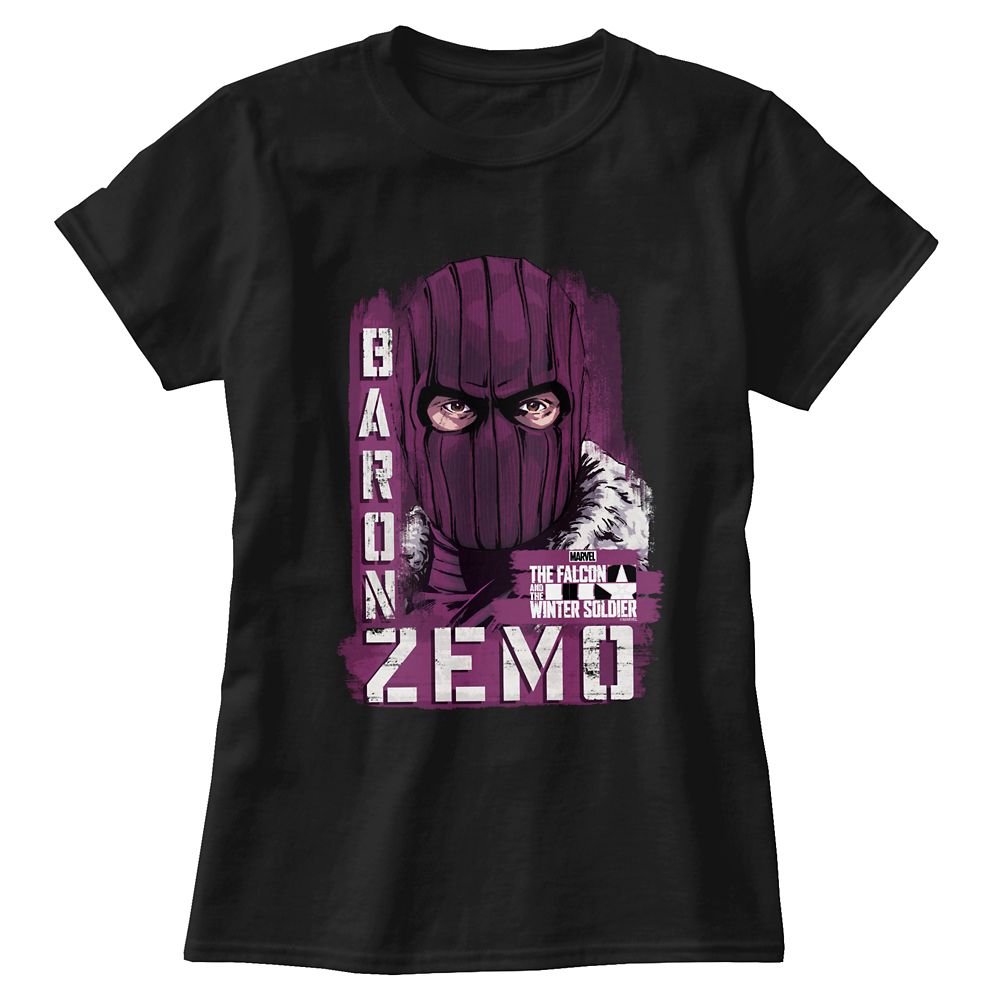 Baron Zemo Illustrated Graphic T-Shirt for Women  The Falcon and the Winter Soldier  Customized Official shopDisney