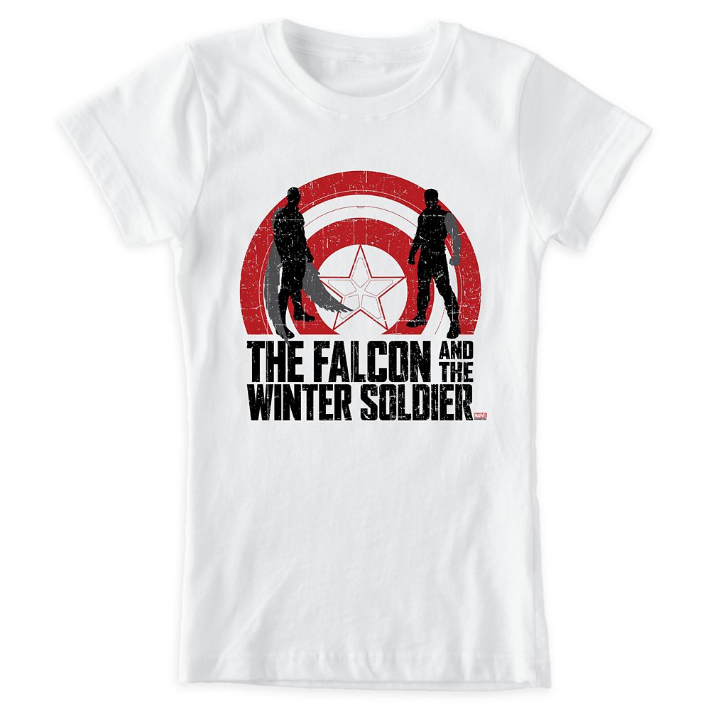 The Falcon and The Winter Soldier Silhouettes T-Shirt for Girls  Customized Official shopDisney