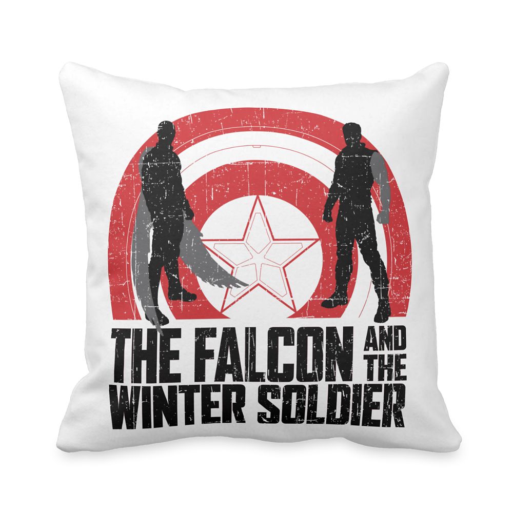 The Falcon and The Winter Soldier Silhouettes Throw Pillow  Customized Official shopDisney