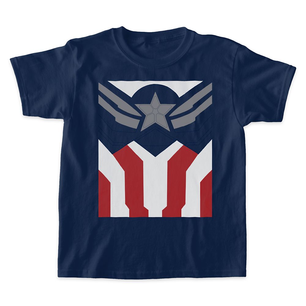 Captain America Suit T-Shirt for Kids  The Falcon and The Winter Soldier  Customized Official shopDisney