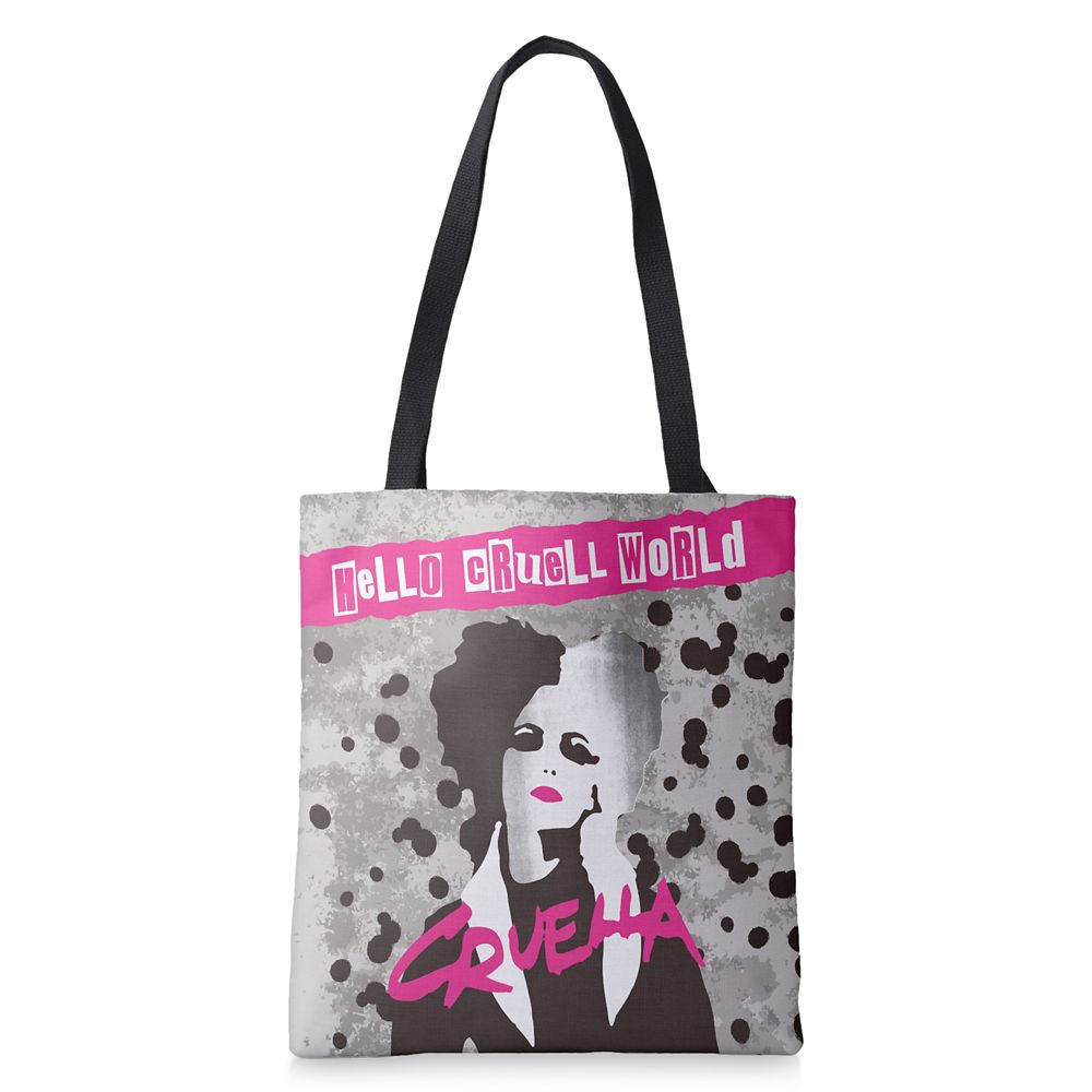 Cruella ''Hello Cruell World'' Tote Bag &ndash; Customized