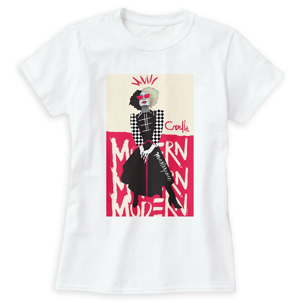 Cruella Modern Masterpiece T-Shirt for Women – Customized