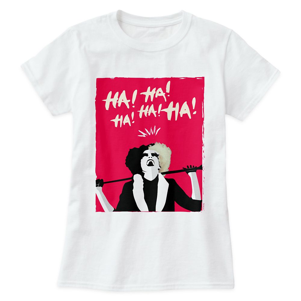 Cruella Signature Laugh T-Shirt for Women &ndash; Customized