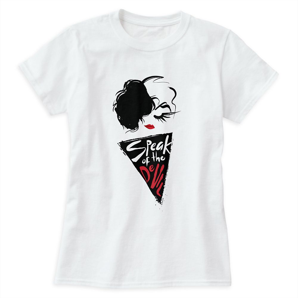 Cruella ''Speak of the De Vil'' T-Shirt for Women &ndash; Customized