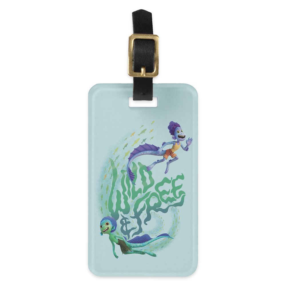 Luca Wild & Free Luggage Tag Customized Official shopDisney