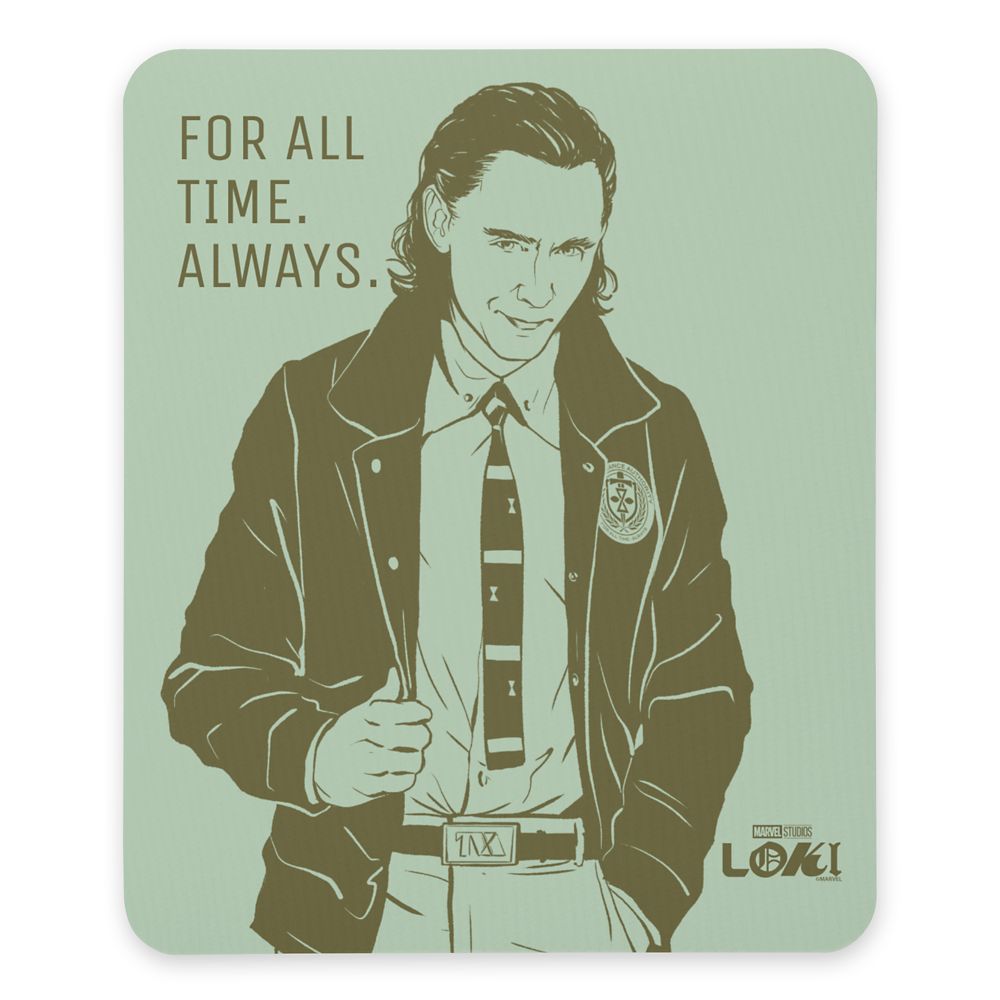Loki Character Line Art Mouse Pad  Customized Official shopDisney