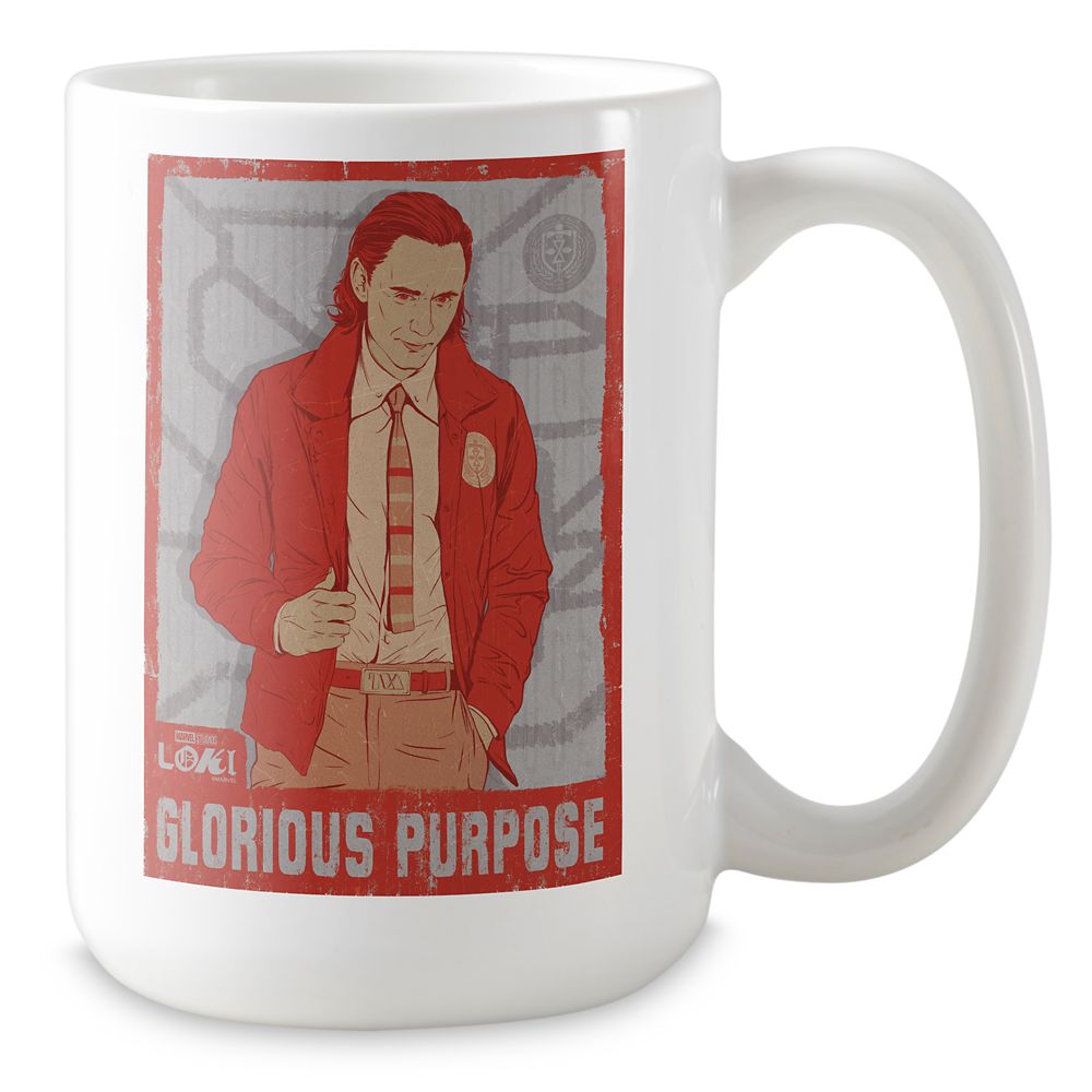 Loki Glorious Purpose Coffee Mug  Customized Official shopDisney