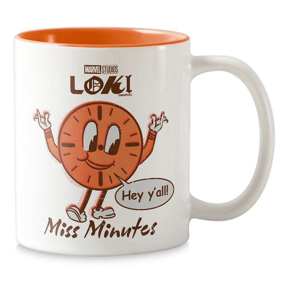 Miss Minutes Cartoon Hey Yall Two-Tone Coffee Mug  Loki  Customized Official shopDisney