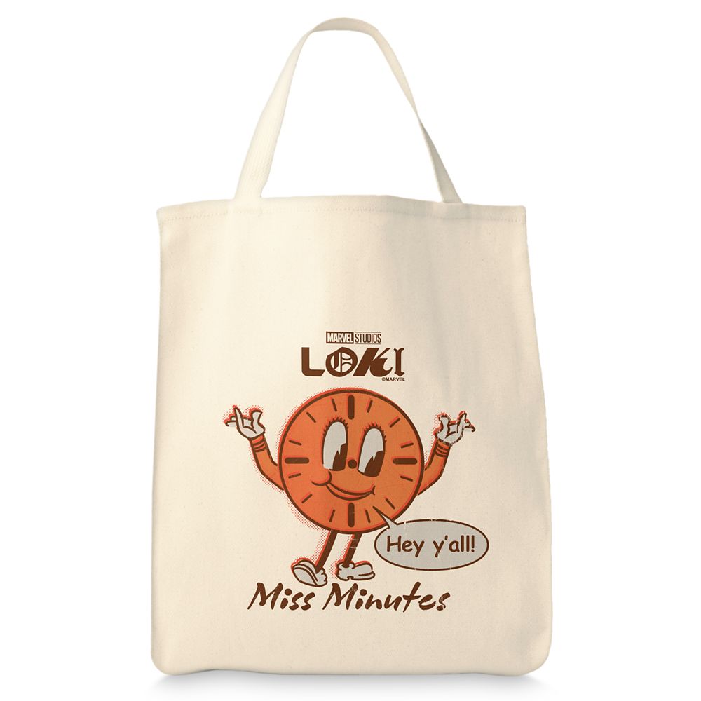 Miss Minutes Cartoon ''Hey Y'all'' Tote Bag &ndash; Loki &ndash; Customized