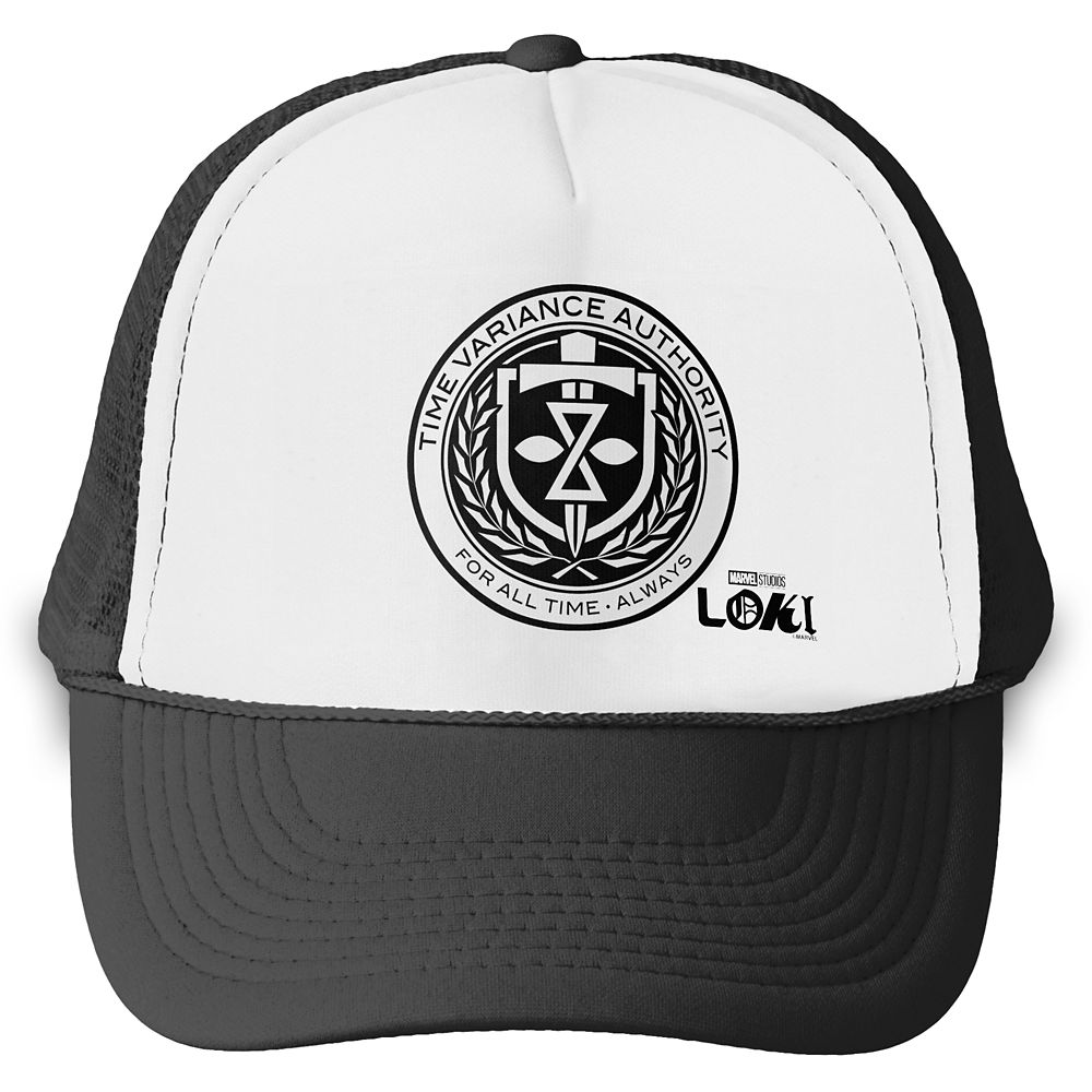 Time Variance Authority Seal Trucker Hat  Loki  Customized Official shopDisney