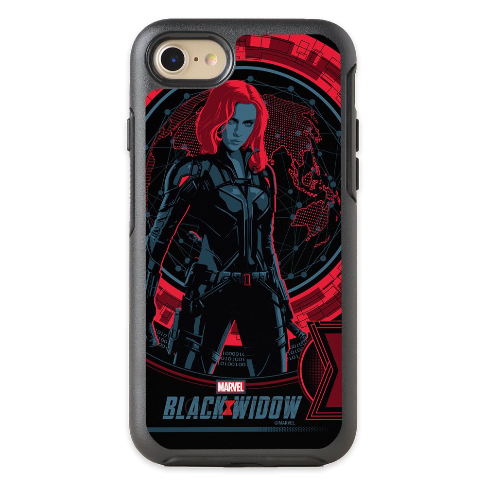 Black Widow Global Spy OtterBox iPhone Case  Customized Official shopDisney