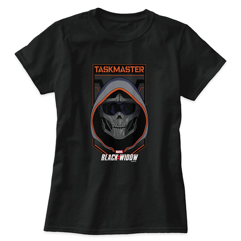 Taskmaster Skull Badge T-Shirt for Adults  Black Widow  Customized Official shopDisney